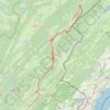 GTJ : Chapelle des bois - Vie Neuve GPS track, route, trail