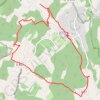 Boucle autour de la Roque-sur-Pernes GPS track, route, trail