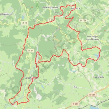 La Galipotte GPS track, route, trail