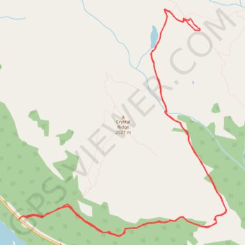 Lake Helen GPS track, route, trail