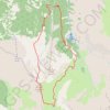 Col de Girabeau - Crête de la Ratelle GPS track, route, trail
