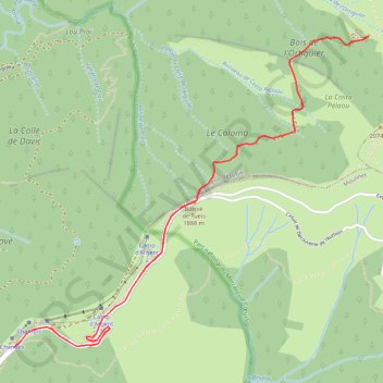 G4 CAMP D'ARGENT - L'AUTHION GPS track, route, trail