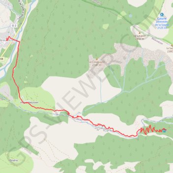 Gorges de Saint-Pierre GPS track, route, trail