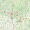 GR36 De Prayssac (Lot) à Savignac (Aveyron) GPS track, route, trail