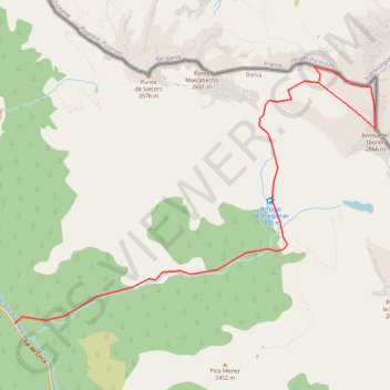 Pic d'Arriouère par Trigoniero GPS track, route, trail