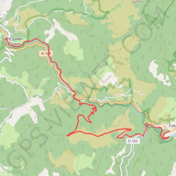 Stevenson - Etape 3 GPS track, route, trail