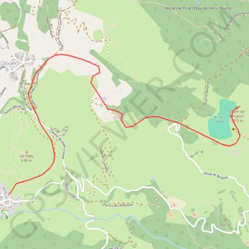 Enduro accous GPS track, route, trail