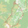 Les Crêtes de Berg GPS track, route, trail