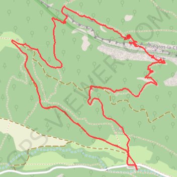 Chapelle Saint MEDARD GPS track, route, trail