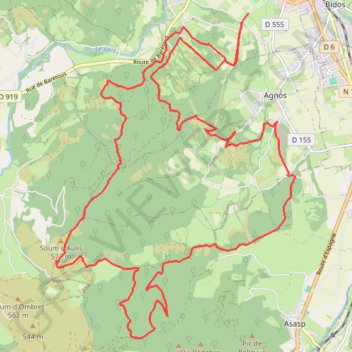 VTT Enduro en Forêt de Bugangue GPS track, route, trail