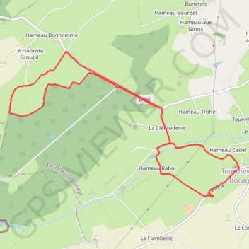 Trail 8,2 km GPS track, route, trail