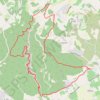 Les Gorges de Véroncles par Joucas GPS track, route, trail