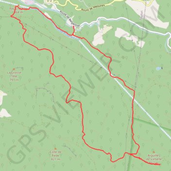 Aiguilles de Valbelle - Signes GPS track, route, trail