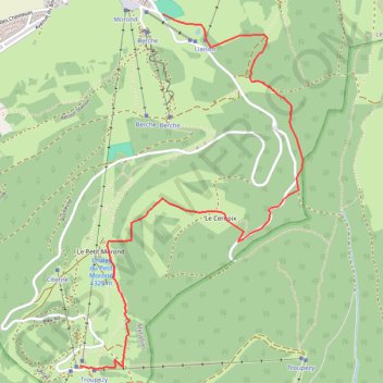 UHsvA GPS track, route, trail