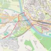 La balade du canal à Béziers GPS track, route, trail