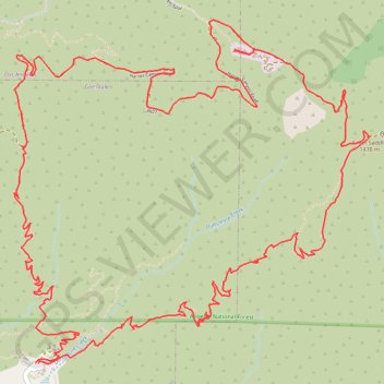 Mount Lukens GPS track, route, trail