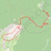 La Sure depuis la Chartreuse de Curiere (Chartreuse) GPS track, route, trail