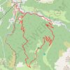 Col de Joux GPS track, route, trail