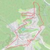Autour de Meisenthal, sur les traces des verriers GPS track, route, trail