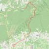 Seguins - Buoux - Sivergues - Lourmarin GPS track, route, trail