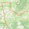 L'Hom Meyrueis par Hures GPS track, route, trail