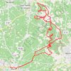 Entre Mazan et Saint Pierre de Vassols GPS track, route, trail