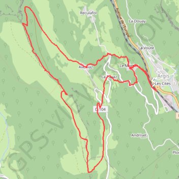 Argis (01) GPS track, route, trail
