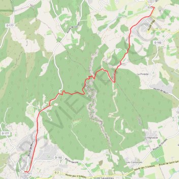 Gordes - Murs GPS track, route, trail
