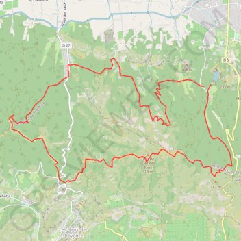 Alpilles Baumayrane GPS track, route, trail