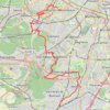 Sentier des 3 Vallées : Massy - Issy-les-Moulineaux (PR7) GPS track, route, trail