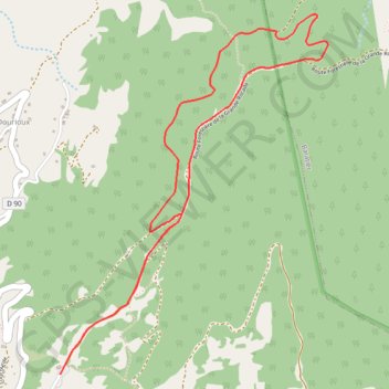 Boucle des Imberts GPS track, route, trail