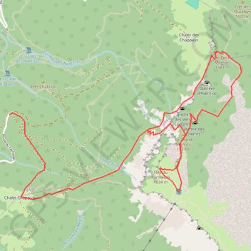 La Tête du Parmelan GPS track, route, trail