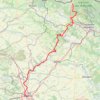 GR654 Randonnée de Rocroi (Ardennes) à Reims (Marne) GPS track, route, trail
