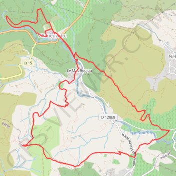 34-830 GPS track, route, trail
