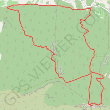 Le chemin des Cèdres (Luberon) GPS track, route, trail