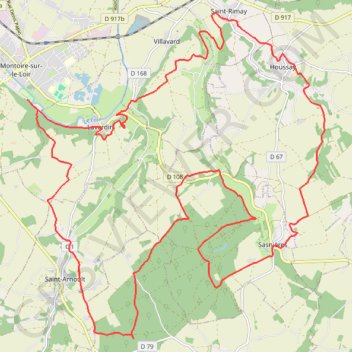 La Troglobike - Montoire-sur-le-Loir GPS track, route, trail