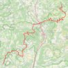 GR 6 : De Viens (Vaucluse) à Bayons (Alpes-de-Haute-Provence) GPS track, route, trail