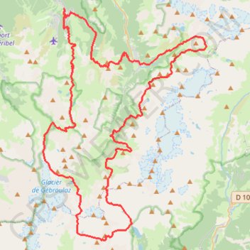 Raid de Tarentaise en Maurienne GPS track, route, trail