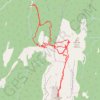 Som (Petit et Grand) depuis la Ruchère (Chartreuse) GPS track, route, trail