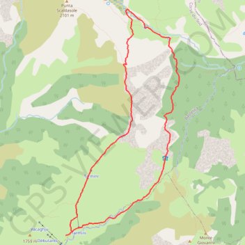 I Pozzi et vitalaca GPS track, route, trail