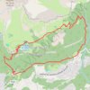 Tour Charbonière et Chalets de Varan GPS track, route, trail