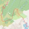 Le Pleynet refuge des 7 laux GPS track, route, trail