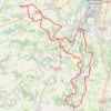 Sortie 3H 1200m GPS track, route, trail