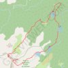 Le Laurenti et le Roc Blanc (Départ Refuge Forestier du Laurenti) GPS track, route, trail
