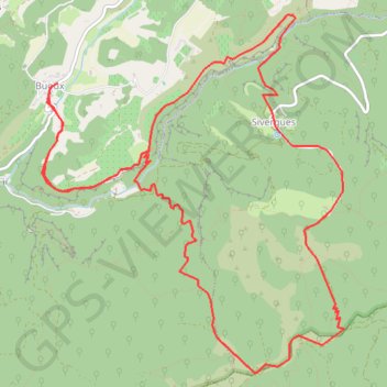 Buoux Sivergues GPS track, route, trail